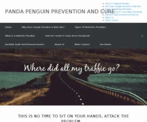 Worldwidewebsiterecovery.com(PANDA PENGUIN PREVENTION AND CURE) Screenshot