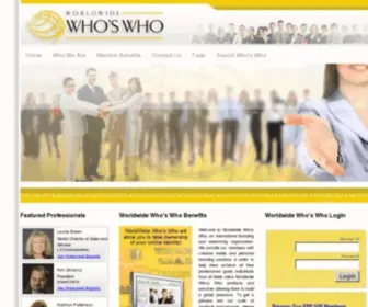 Worldwidewhoswho.com(Online Branding Solutions) Screenshot