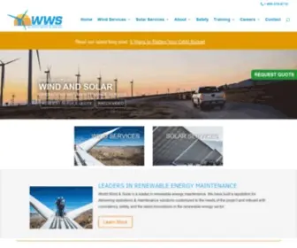 Worldwindsolar.com(Renewable Energy Maintenance) Screenshot