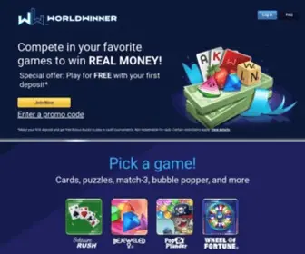 Worldwinner.com Screenshot