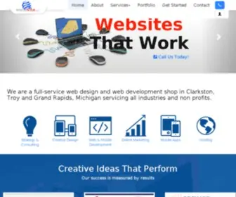 Worldwise.net(Web Design Website design for business Michigan) Screenshot