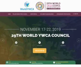 Worldywcacouncil.org(World YWCA Council) Screenshot