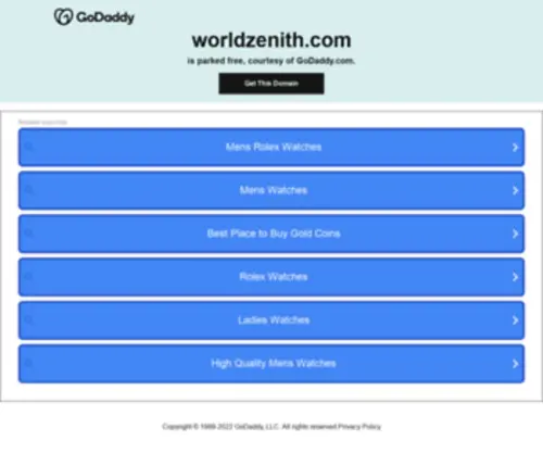 Worldzenith.com(Birva Creative Studio) Screenshot