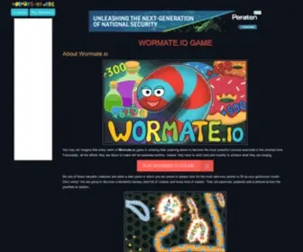 Wormate-IO.org(Play Wormate.io Online) Screenshot