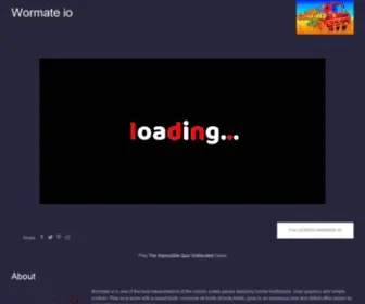 Wormate.online(Wormate io) Screenshot