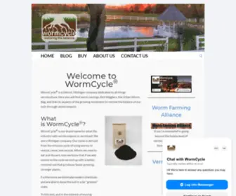 Wormcycle.com(Worm Castings in the Detroit Area) Screenshot