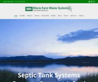 Wormfarm.com.au(Septic Tank Systems) Screenshot