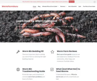 WormfarmGuru.com(Worm Farm Guru) Screenshot