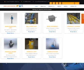 WormGearscrewjacks.com(Worm Gear Screw Jack) Screenshot