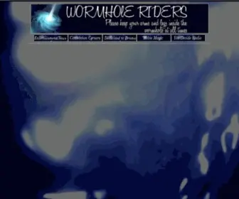 Wormholeriders.net(WormholeRiders) Screenshot