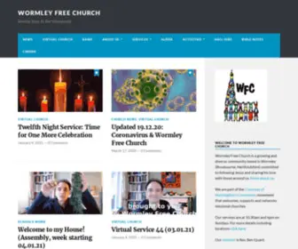 Wormleyfreechurch.org.uk(Serving Jesus in Our Community) Screenshot