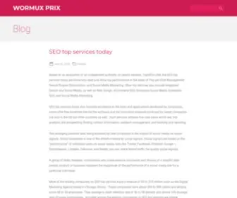 Wormux.org(This site) Screenshot