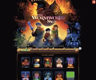 WormWorldsaga.com(The Wormworld Saga) Screenshot