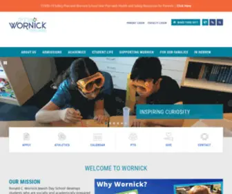 WornickjDS.org(Wornick Jewish Day School) Screenshot