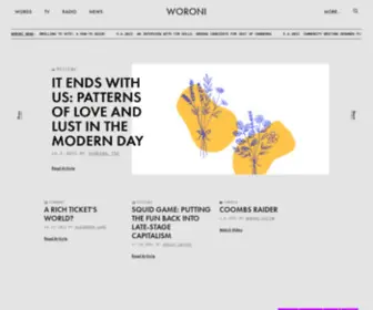 Woroni.com.au(Homepage) Screenshot