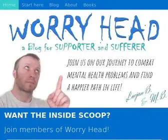 Worryhead.com(Worry Head) Screenshot