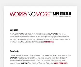 Worrynomore.com(Furniture Claims) Screenshot