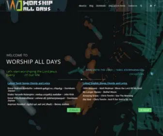 Worshipalldays.com(Worship All Days) Screenshot