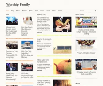 Worshipfamily.org(Worshipfamily) Screenshot