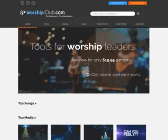 Worshipiclub.com(Worship iClub) Screenshot