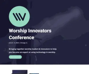 Worshipinnovators.com(Worship Innovators Conference) Screenshot