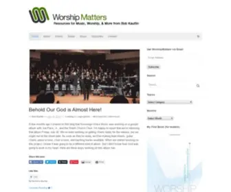 Worshipmatters.com(Worship Matters) Screenshot