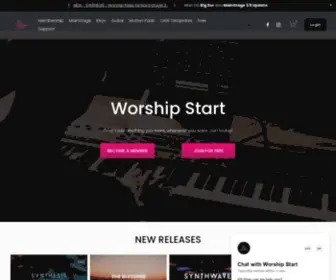Worshipstart.com(Worship Start) Screenshot