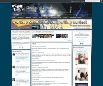 Worshiptherock.com(Worship The Rock) Screenshot