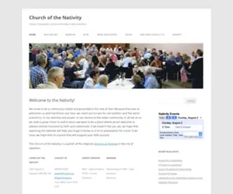 Worshipwithnativity.org(Church of the Nativity) Screenshot