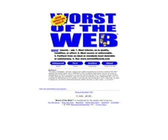 Worstoftheweb.com Screenshot