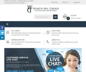 Worthavegroup.com(Electronic Device Insurance Company) Screenshot