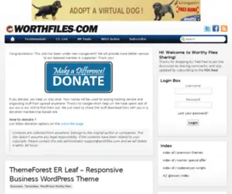 Worthfiles.com(Worthy Files Sharing) Screenshot