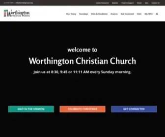 Worthingtoncc.org(Worthington Christian Church) Screenshot