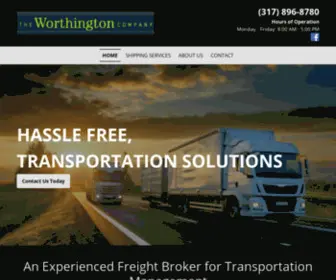 Worthingtoncompany.com(The Worthington Company) Screenshot