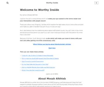 Worthyinside.com(Worthy Inside) Screenshot