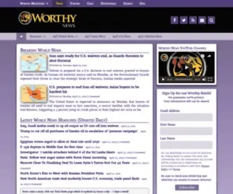 Worthynews.com(Worthy Christian News) Screenshot