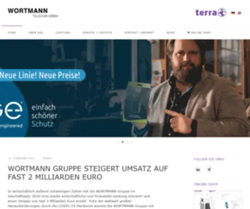 Wortmann-Telecom.de(WORTMANN TELECOM) Screenshot