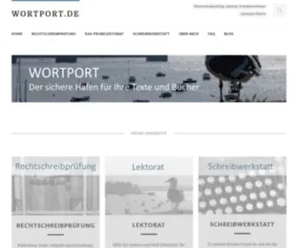 Wortport.de(Rechtschreibprüfung) Screenshot