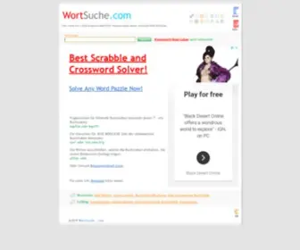 Wortsuche.com(Wort Suche.com) Screenshot