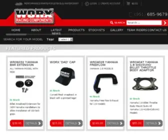 Worx.com.au(Worx Racing Components) Screenshot