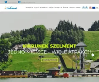Wosir-Szelment.pl(Nowoczesny kompleks sportowo) Screenshot