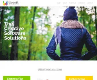 Wosoft.co(Web Designing & Development) Screenshot