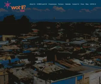 Wot-IF.co.za(Investing in Black Entrepreneurs in Diepsloot) Screenshot