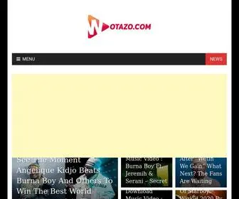 Wotazo.com(Naija Entertainment Website) Screenshot