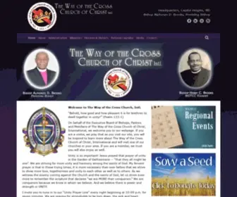 Wotcc.net(The Way of the Cross Church of Christ) Screenshot