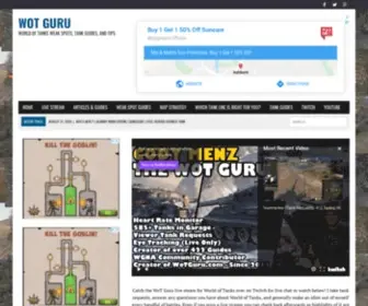 Wotguru.com(WoT Guru) Screenshot
