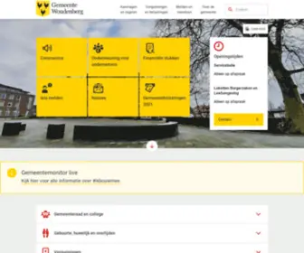 Woudenberg.nl(Gemeente Woudenberg) Screenshot