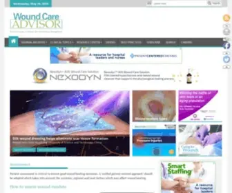 Woundcareadvisor.com(Wound Care Advisor) Screenshot