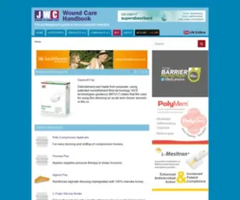 Woundcarehandbook.com(Wound Care Handbook) Screenshot