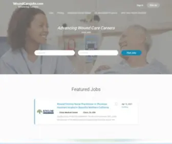 Woundcarejobs.com(Advancing Careers) Screenshot